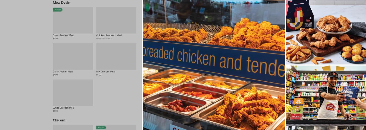 KRISPY KRUNCHY CHICKEN Menu