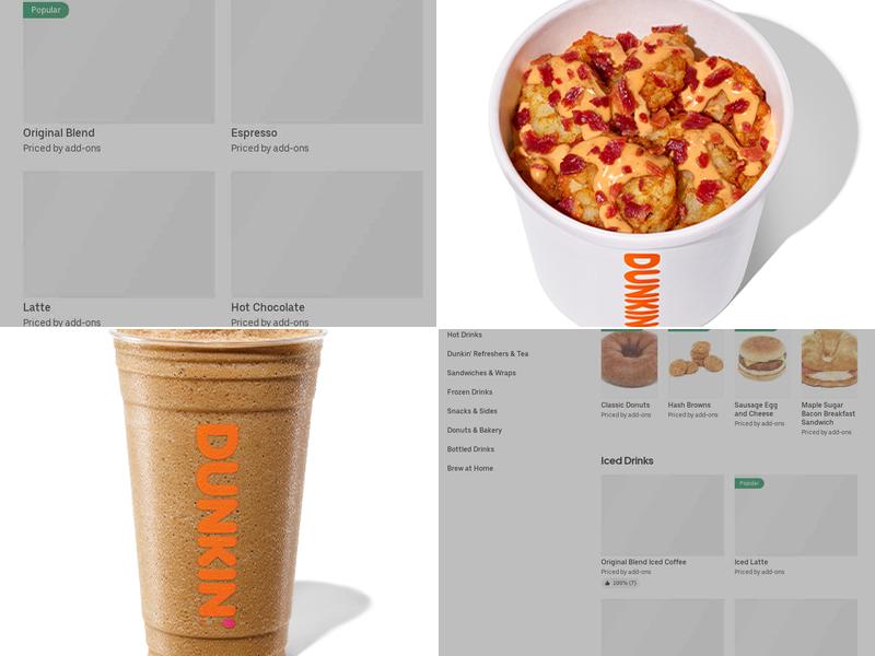 Dunkin' Menu