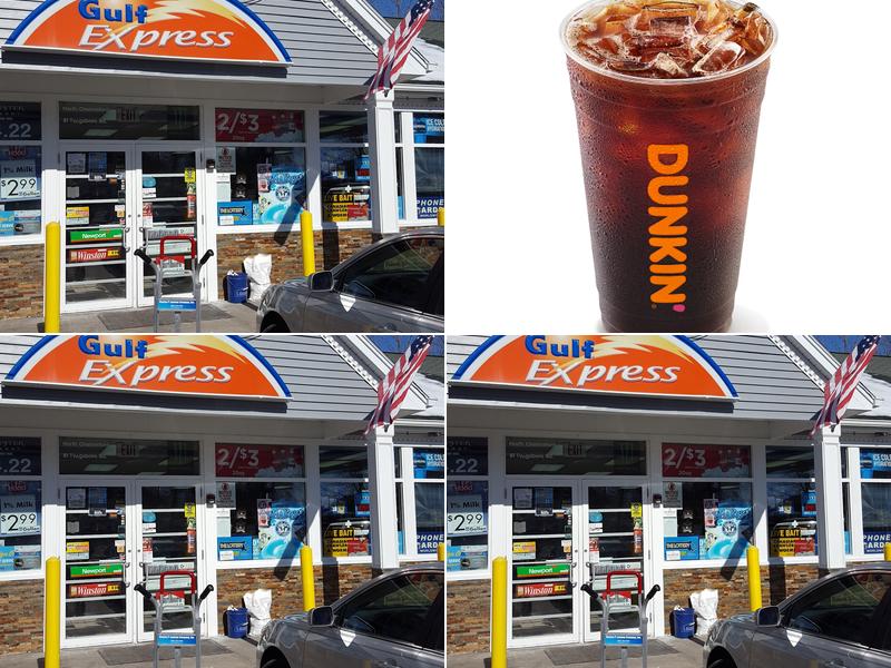 Dunkin' Gulf Gas Station, 81 Tyngsboro Rd, North Chelmsford
