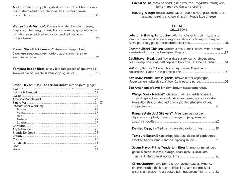 Whiskey by John Howie Menu