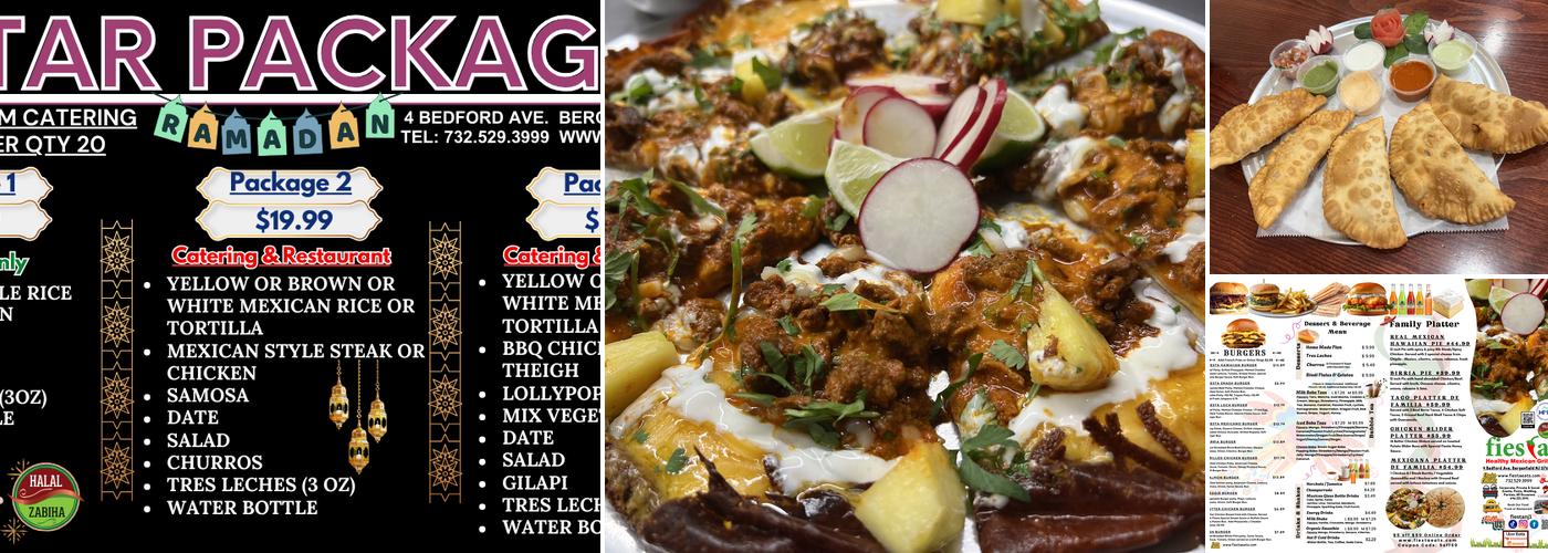 Fiesta Healthy Mexican Grill New Jersey Menu