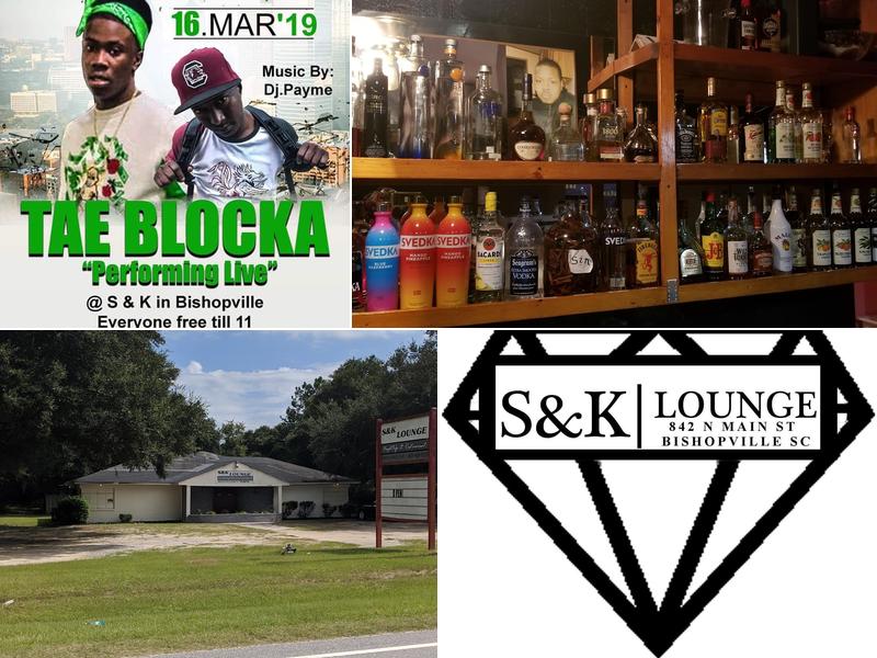 S & K Lounge 842 US-15, Bishopville