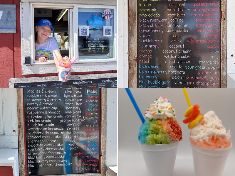 Mac’s Snow Shack Menu