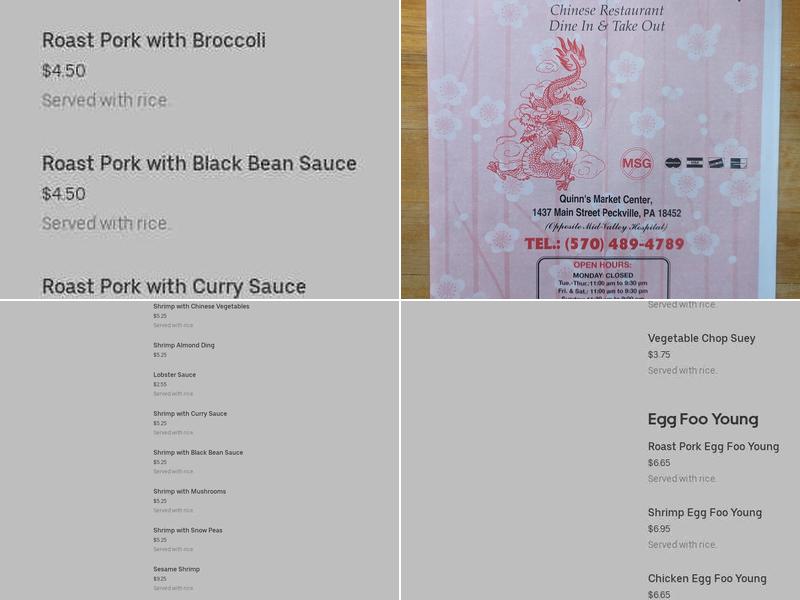 King's Wok Menu