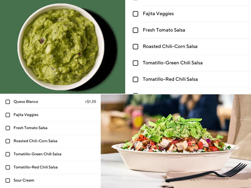 Chipotle Mexican Grill Menu