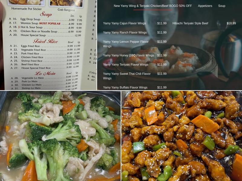 Hot Wok Express Menu