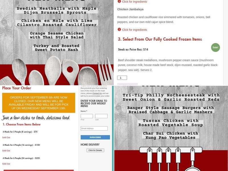 Missing Link Foods Menu