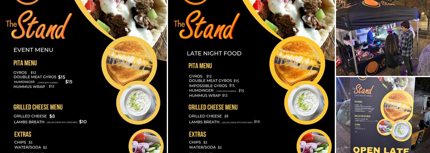 The Gyro Stand Menu
