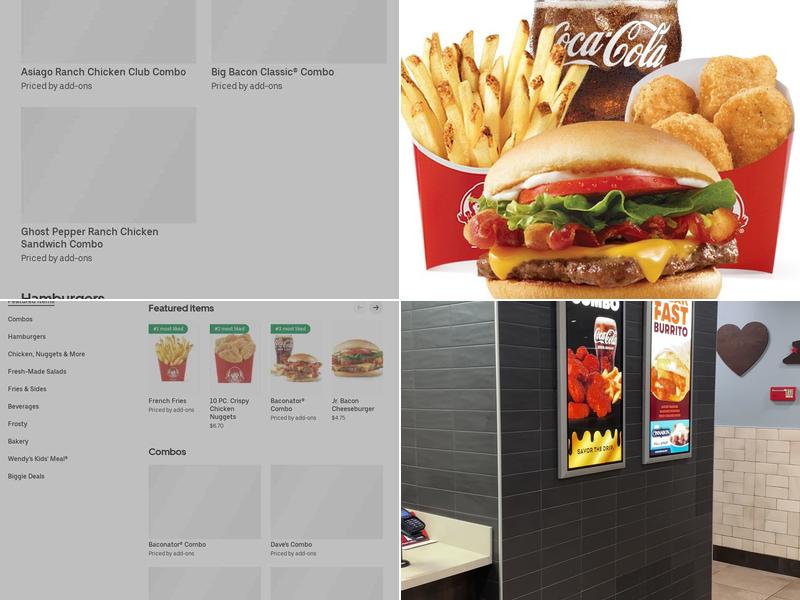 Wendy's Menu