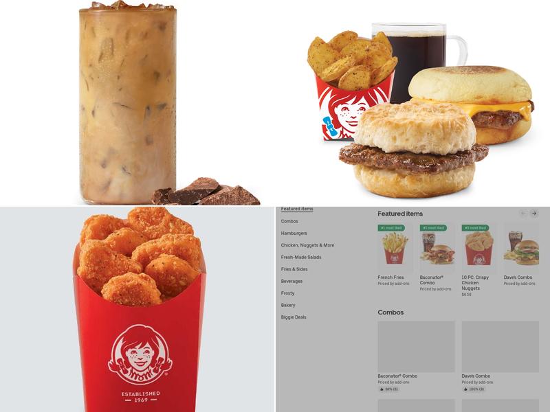 Wendy's Menu
