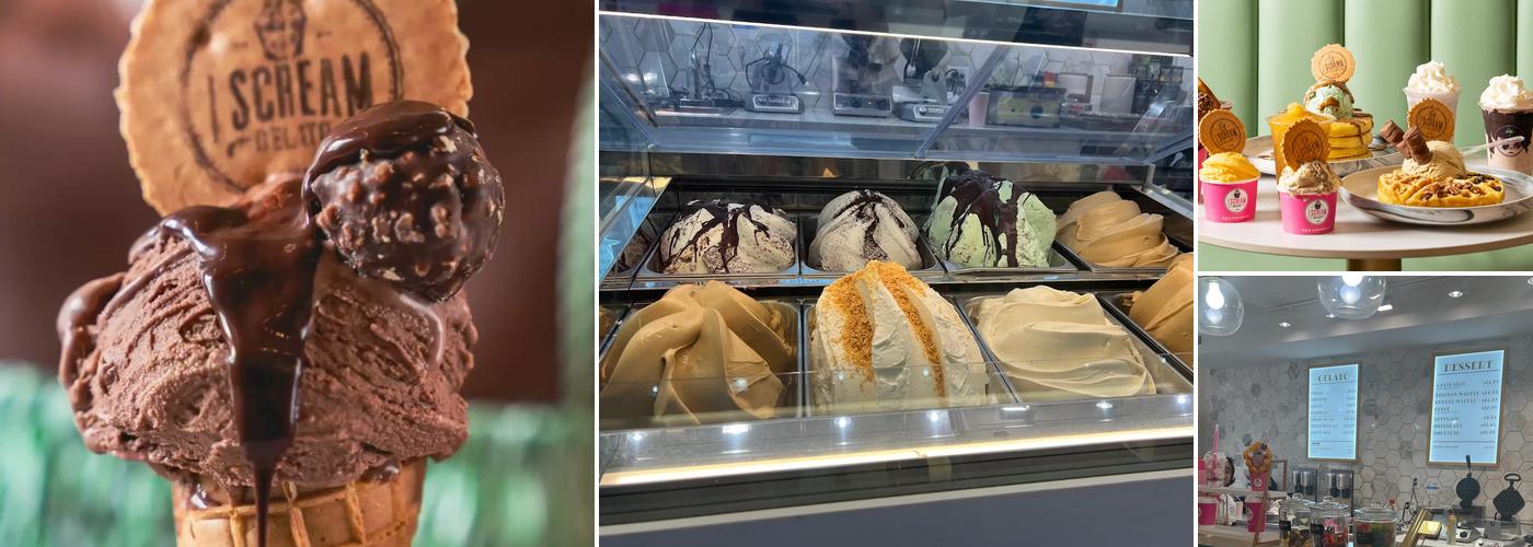 I Scream Gelato Menu