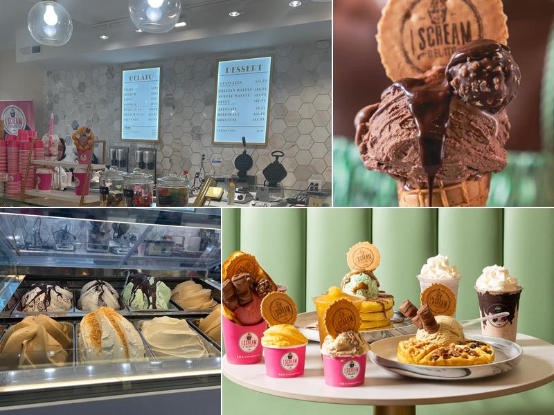 I Scream Gelato Menu