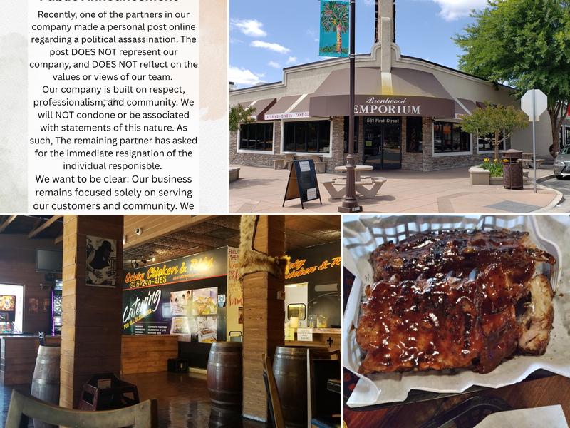 Brentwood Emporium 561 1st St, Brentwood
