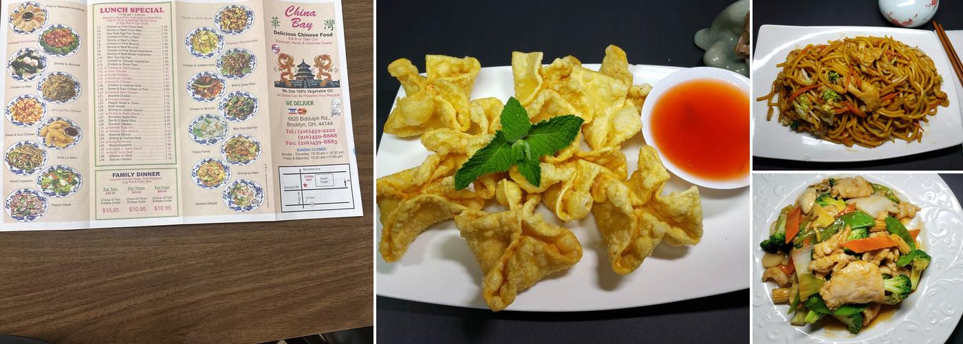 China Bay Menu