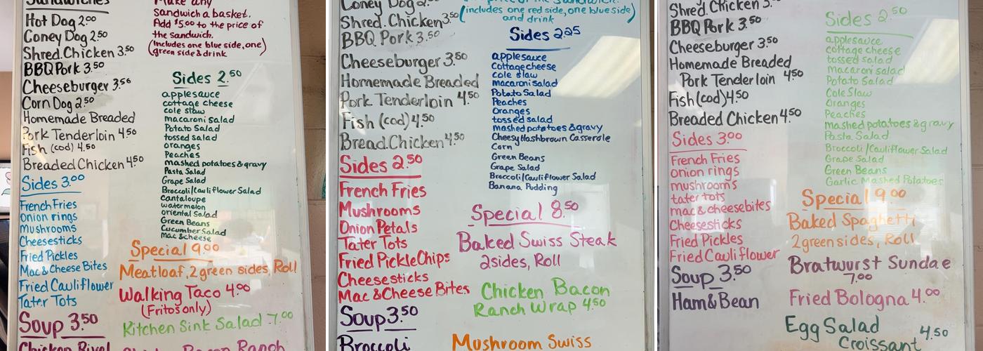 Katering Kountry Style Menu