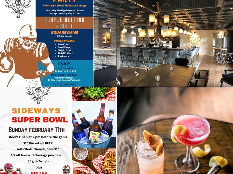 Sideways Lounge Menu