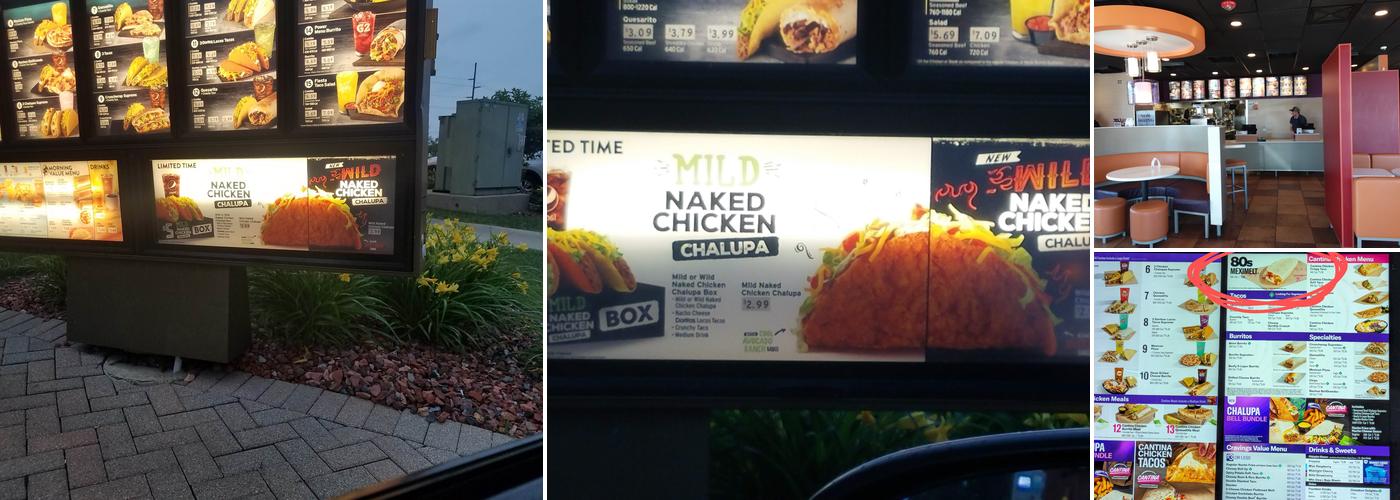 Taco Bell Menu