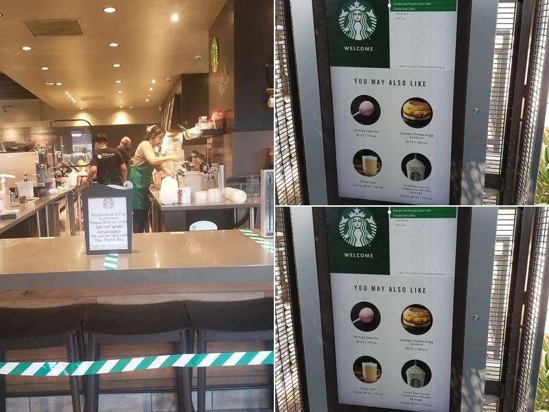 Starbucks Menu