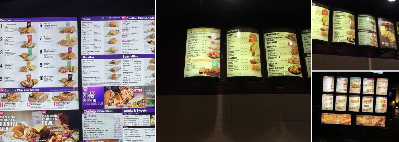 Taco Bell Menu