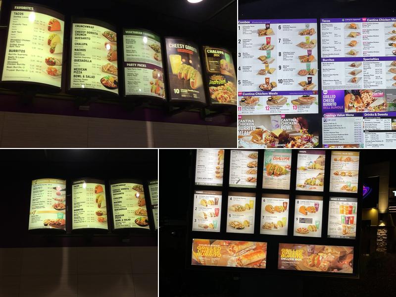 Taco Bell Menu