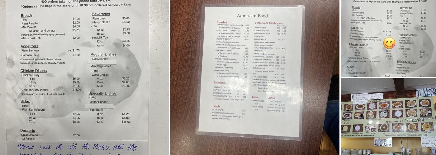 Antelope Restaurant Menu