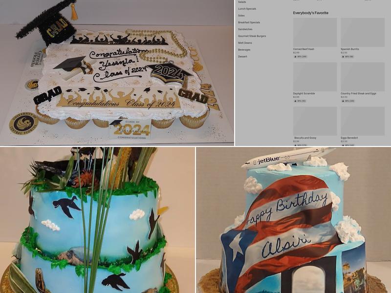 Pattycakes Bakery Menu