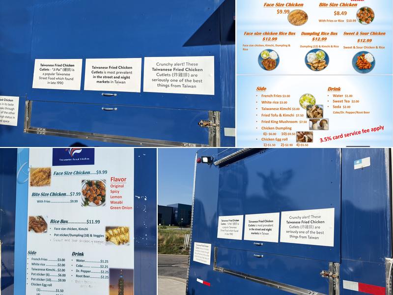 Chicken Lai Lai Menu