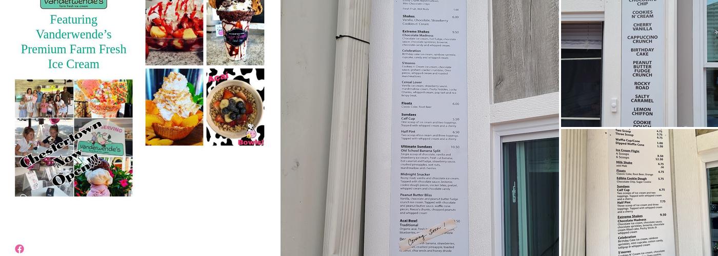 Sugar Doodles Sweet Shop Menu