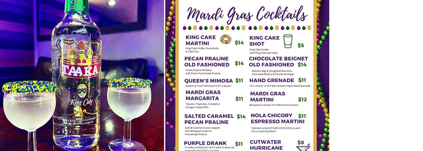 Backyard Bar & Grill Menu