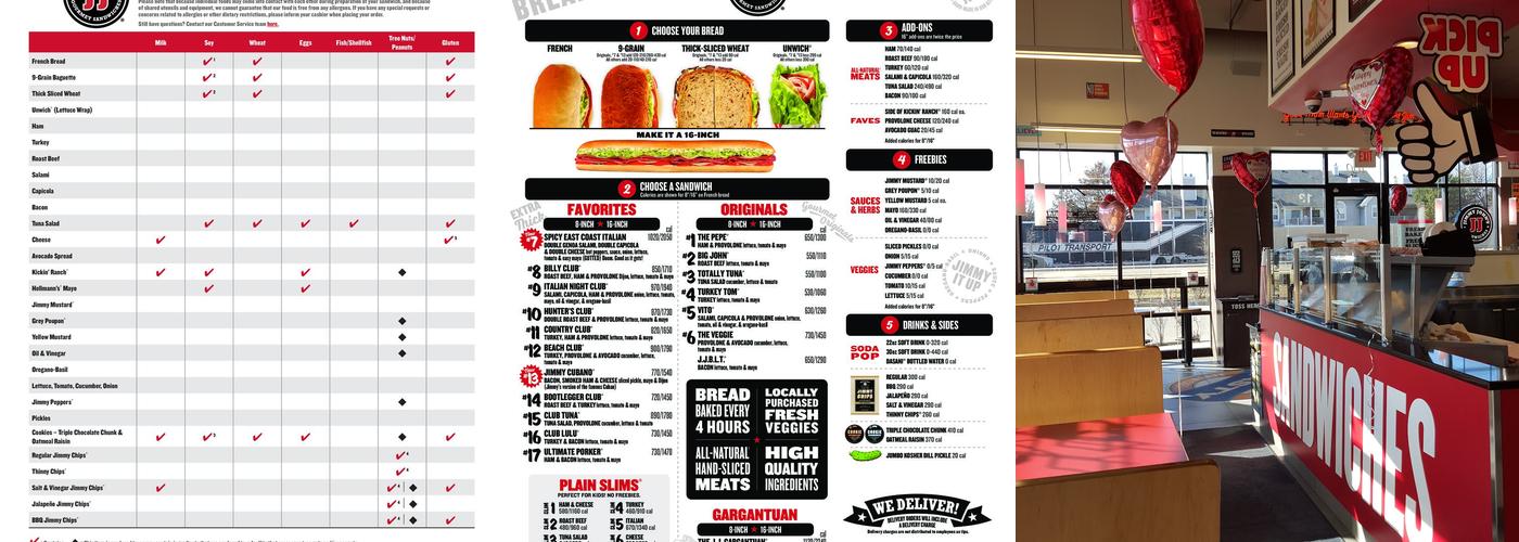 Jimmy John's Menu