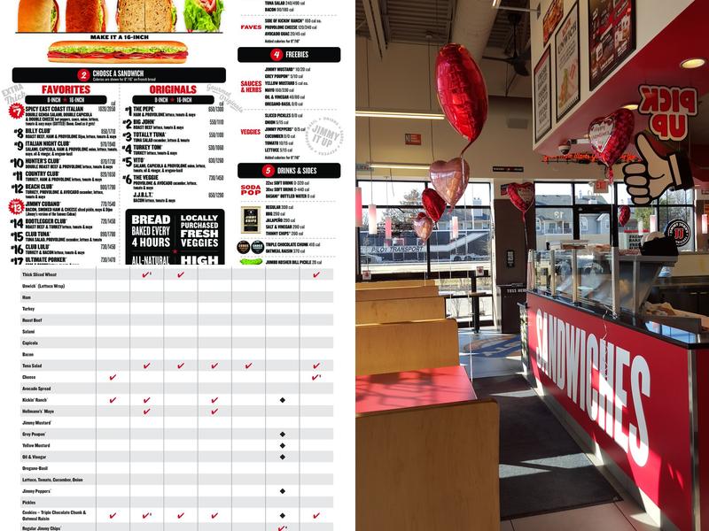 Jimmy John's Menu