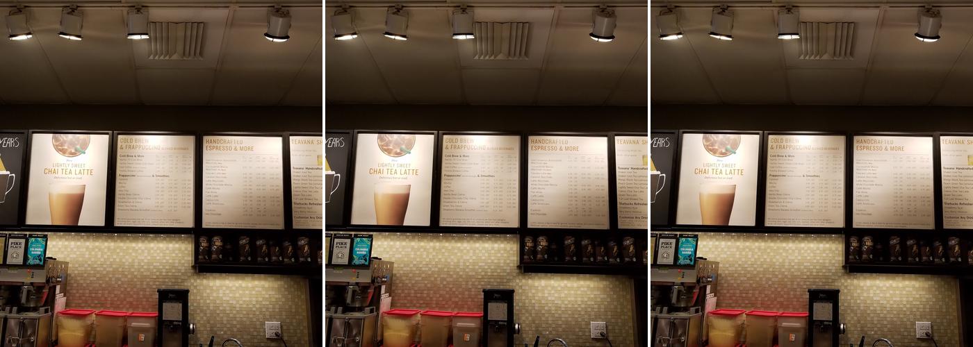 Starbucks Menu