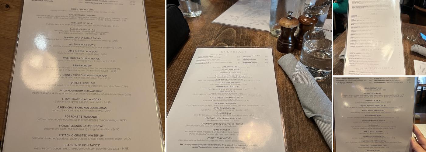 Beatrix Menu
