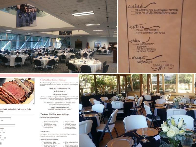 A Piece of Cake Catering Menu