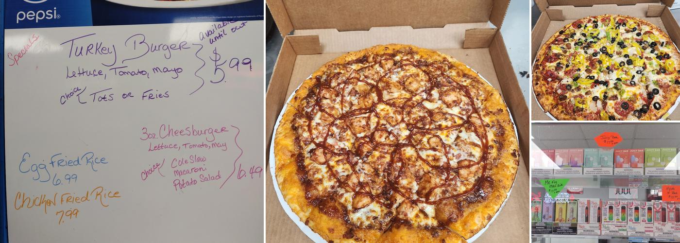 Falcon Village Pizza Menu