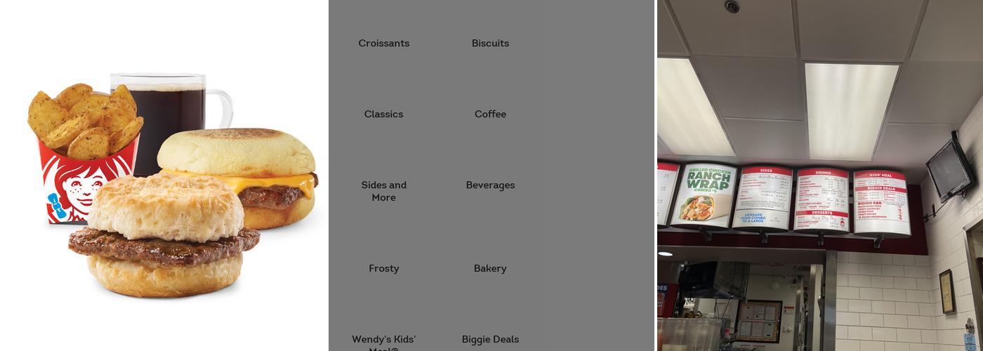 Wendy's Menu