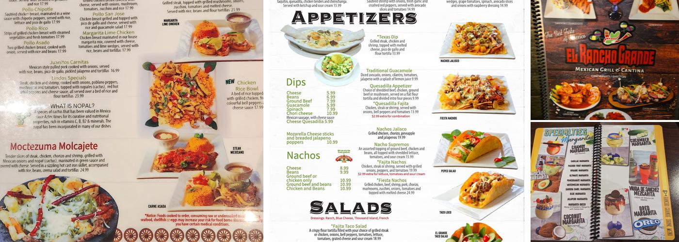 El Rancho Grande Englewood Menu