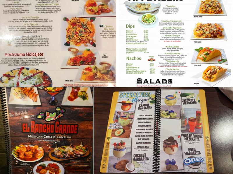 El Rancho Grande Englewood Menu