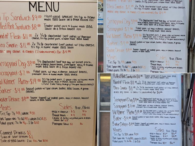 Best Ave BBQ Boys Menu