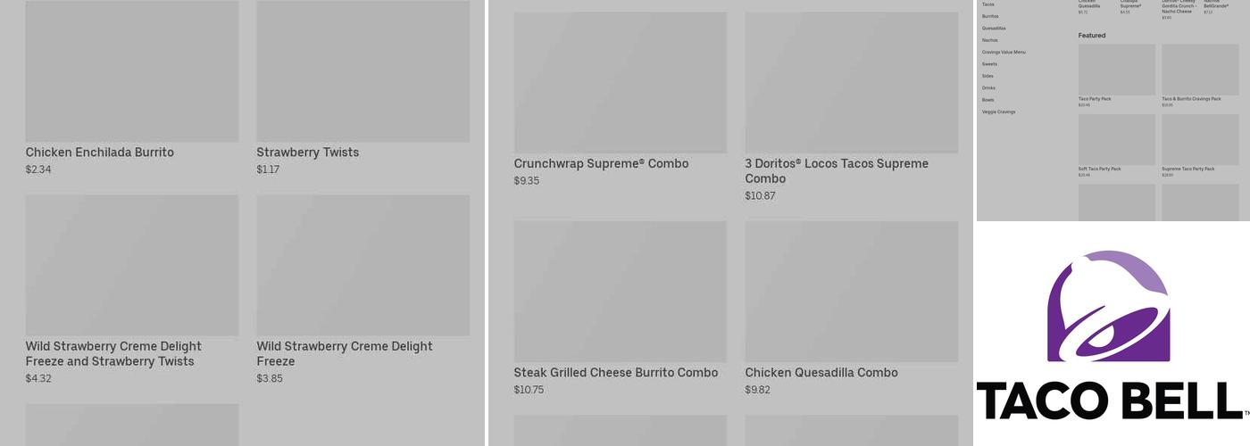 Taco Bell Menu