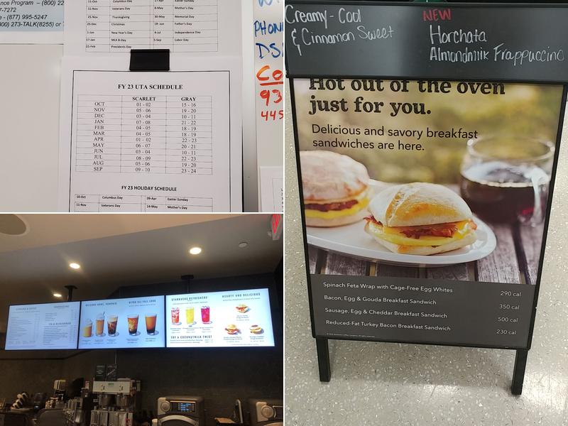 Starbucks Menu
