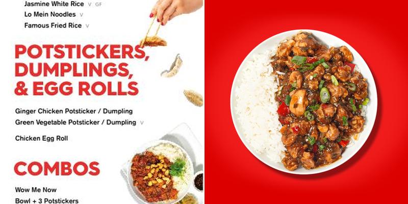 Wow Bao Menu