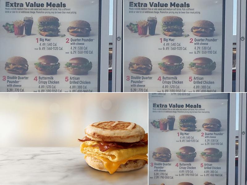 McDonald's Menu