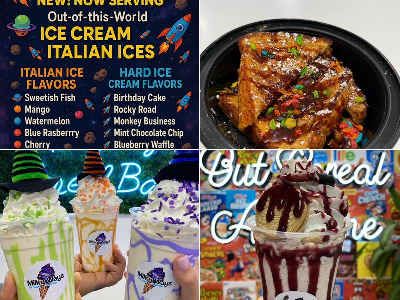 Milky Ways Ice Cream & Cereal Bar