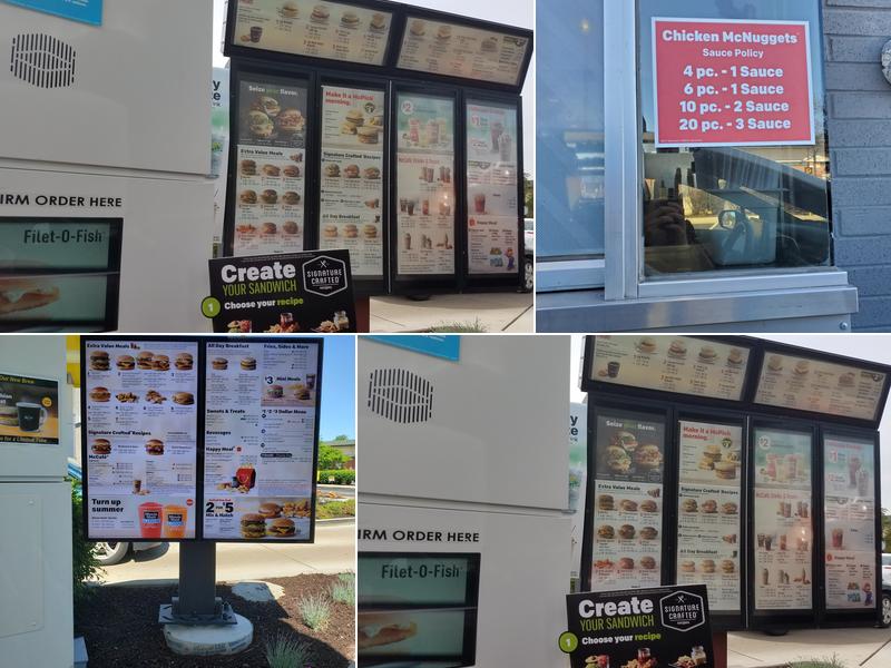 McDonald's Menu