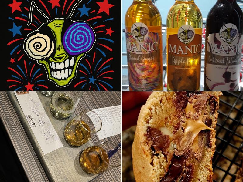 Manic Mead. Wine. Cider