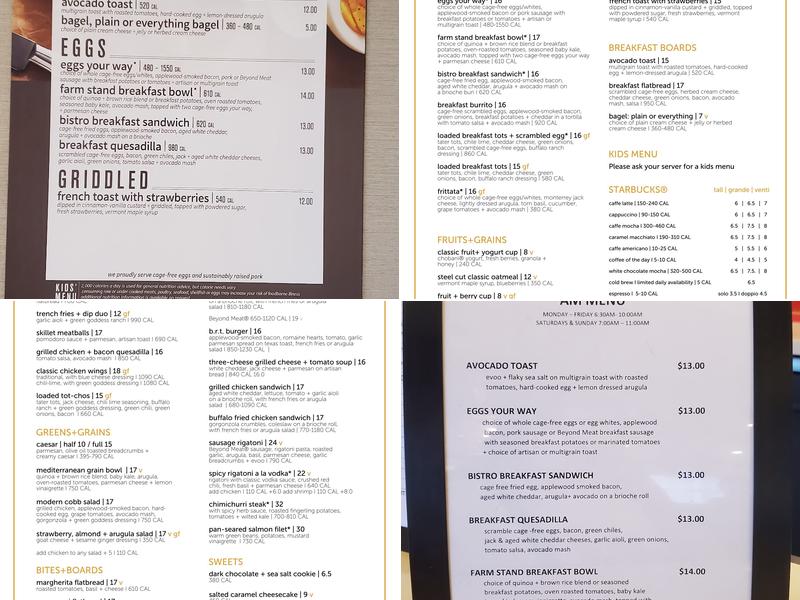 BISTRO | Crafted Classics Menu