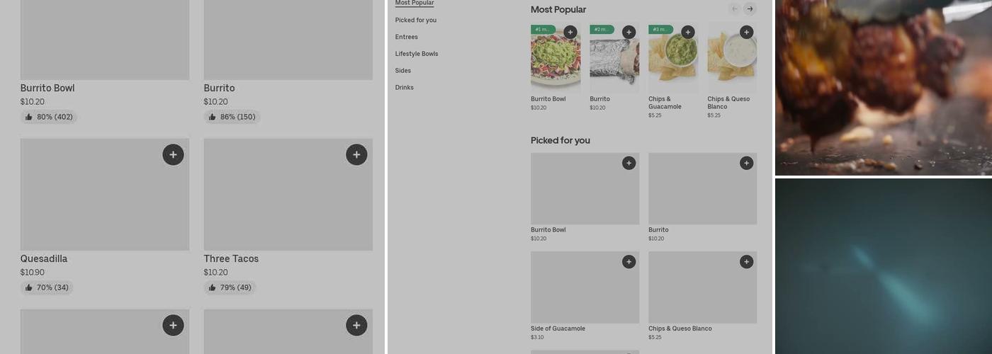 Chipotle Mexican Grill Menu