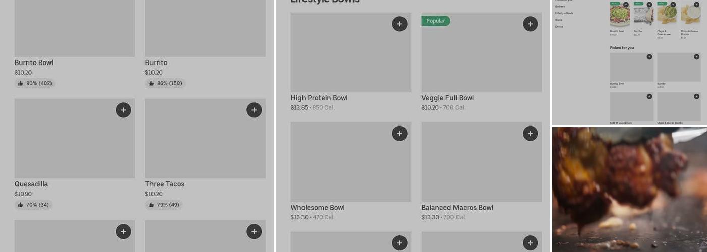 Chipotle Mexican Grill Menu