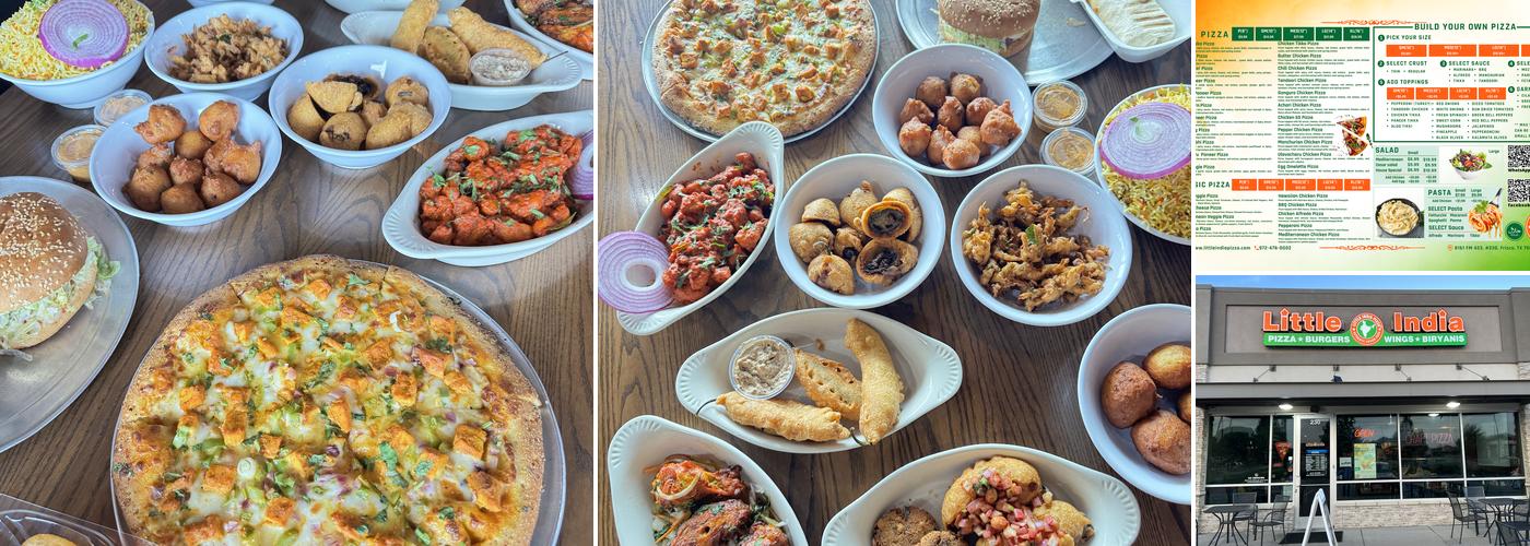 LITTLE INDIA PIZZA Menu